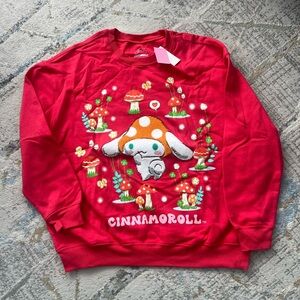 Red Cinnamoroll Sweatshirt